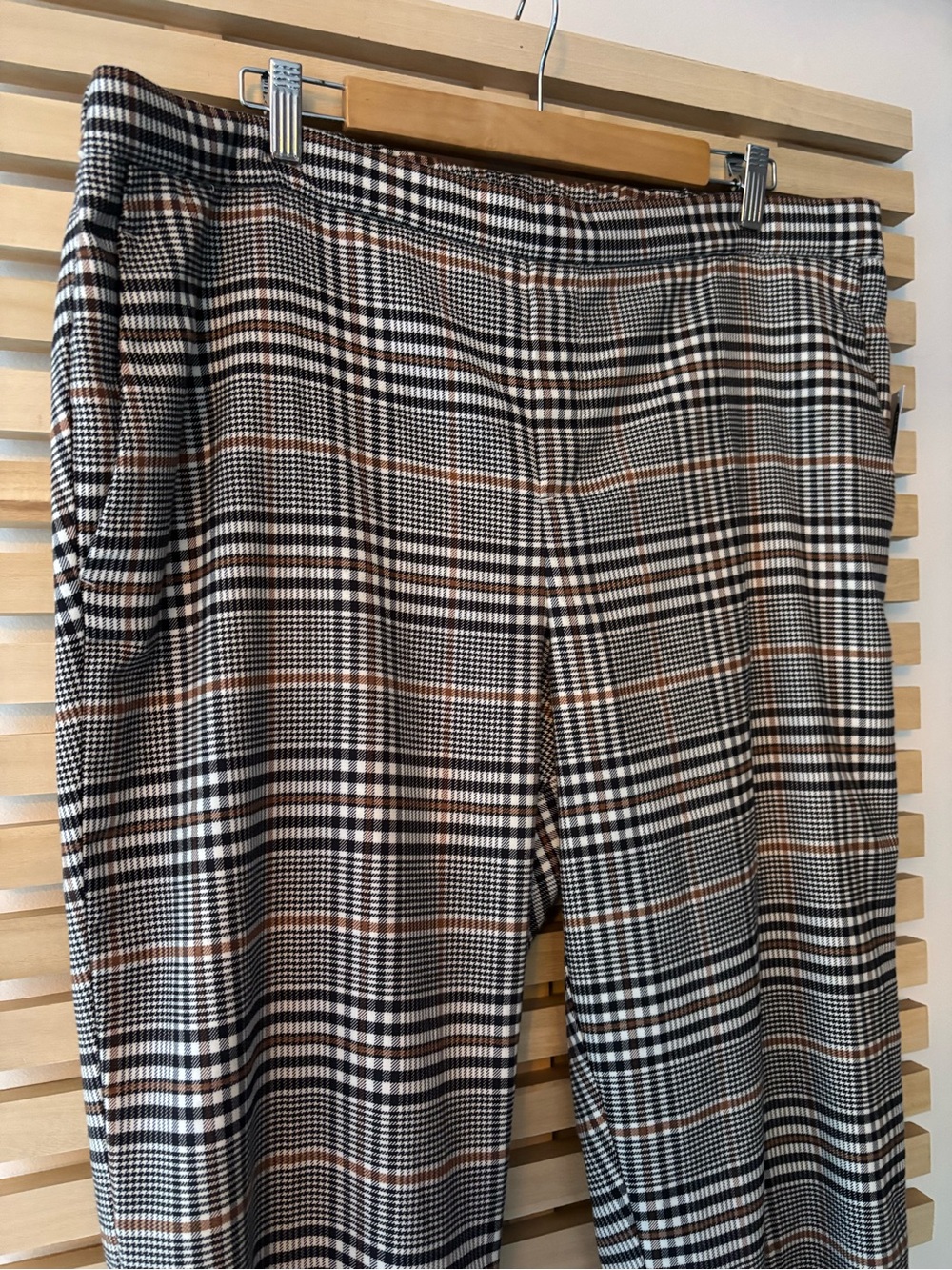 NWT Old Navy Plaid Mid-Rise Ankle Pants | Plus Size 18 | Light Academia
